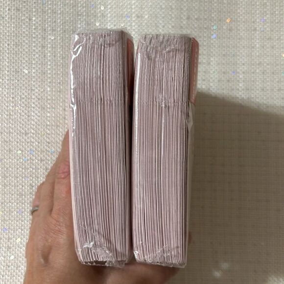 HELLO KITTY Pink White Orange Black Pumpkin Spice Fall Square Beverage Napkins - Picture 5 of 8